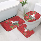 Australian Silver Gull Bathroom Set Aboriginal Inspired Christmas - Aussie Hoodie