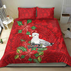 Australian Silver Gull Bedding Set Aboriginal Inspired Christmas - Aussie Hoodie