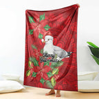 Australian Silver Gull Blanket Aboriginal Inspired Christmas - Aussie Hoodie