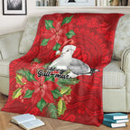 Australian Silver Gull Blanket Aboriginal Inspired Christmas - Aussie Hoodie