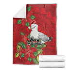 Australian Silver Gull Blanket Aboriginal Inspired Christmas - Aussie Hoodie