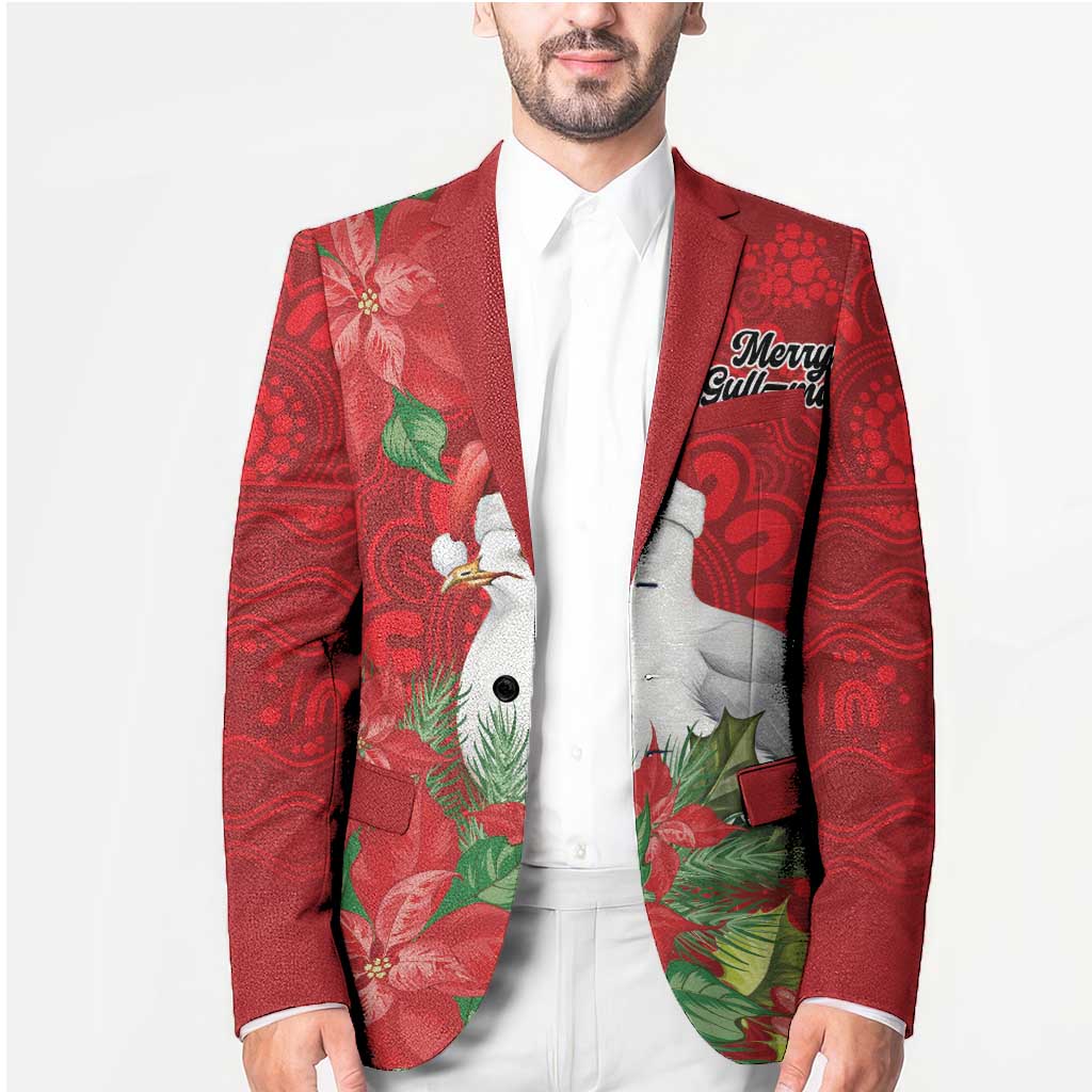 Australian Silver Gull Blazer Aboriginal Inspired Christmas - Aussie Hoodie