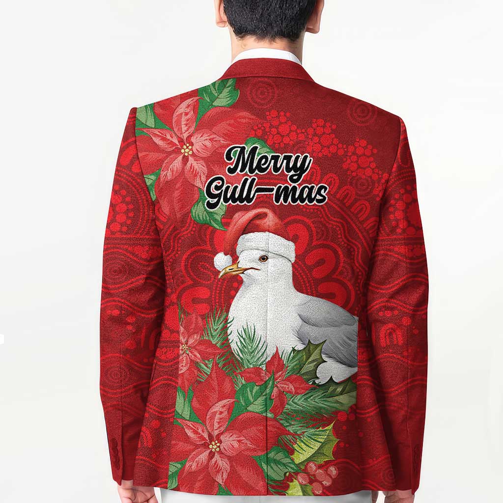 Australian Silver Gull Blazer Aboriginal Inspired Christmas - Aussie Hoodie