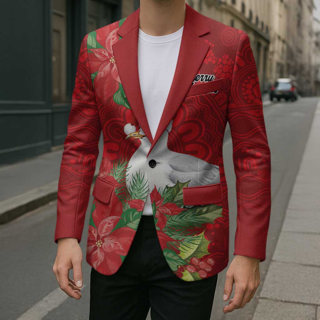 Australian Silver Gull Blazer Aboriginal Inspired Christmas - Aussie Hoodie