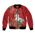 Australian Silver Gull Bomber Jacket Aboriginal Inspired Christmas - Aussie Hoodie