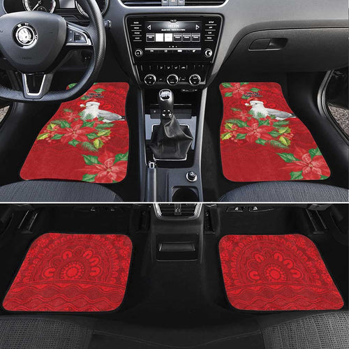 Australian Silver Gull Car Mats Aboriginal Inspired Christmas - Aussie Hoodie