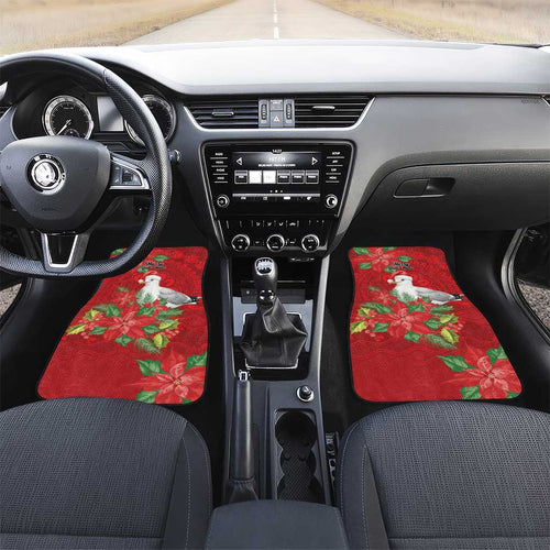Australian Silver Gull Car Mats Aboriginal Inspired Christmas - Aussie Hoodie