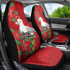 Australian Silver Gull Car Seat Cover Aboriginal Inspired Christmas - Aussie Hoodie