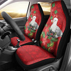 Australian Silver Gull Car Seat Cover Aboriginal Inspired Christmas - Aussie Hoodie