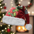 Australian Silver Gull Christmas Santa Hat Aboriginal Inspired Christmas - Aussie Hoodie