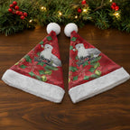 Australian Silver Gull Christmas Santa Hat Aboriginal Inspired Christmas - Aussie Hoodie