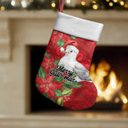 Australian Silver Gull Christmas Stocking Aboriginal Inspired Christmas - Aussie Hoodie