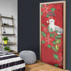 Australian Silver Gull Door Cover Aboriginal Inspired Christmas - Aussie Hoodie