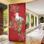Australian Silver Gull Door Cover Aboriginal Inspired Christmas - Aussie Hoodie