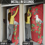 Australian Silver Gull Door Cover Aboriginal Inspired Christmas - Aussie Hoodie