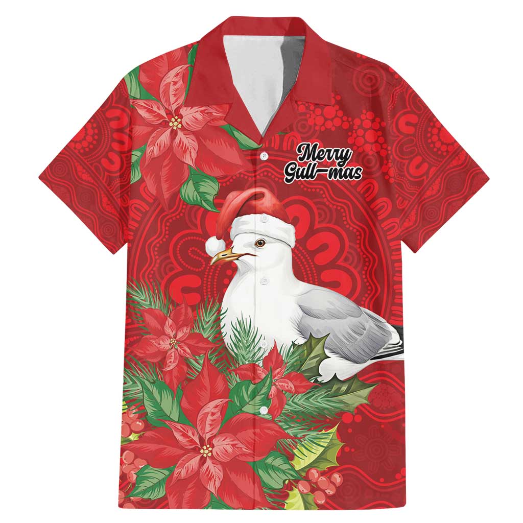 Australian Silver Gull Family Matching Mermaid Dress and Hawaiian Shirt Aboriginal Inspired Christmas - Aussie Hoodie