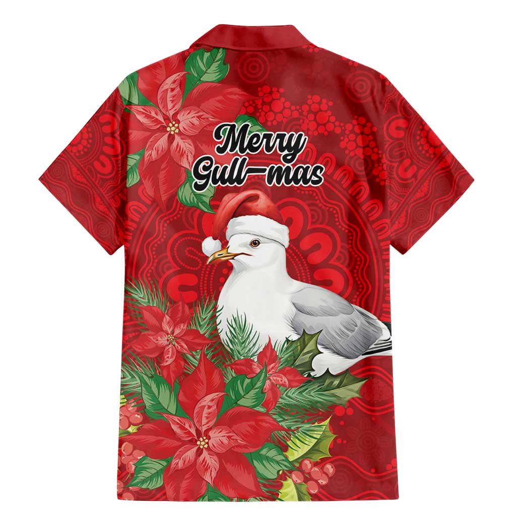 Australian Silver Gull Family Matching Mermaid Dress and Hawaiian Shirt Aboriginal Inspired Christmas - Aussie Hoodie