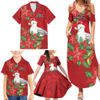 Australian Silver Gull Family Matching Summer Maxi Dress and Hawaiian Shirt Aboriginal Inspired Christmas - Aussie Hoodie