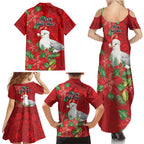 Australian Silver Gull Family Matching Summer Maxi Dress and Hawaiian Shirt Aboriginal Inspired Christmas - Aussie Hoodie
