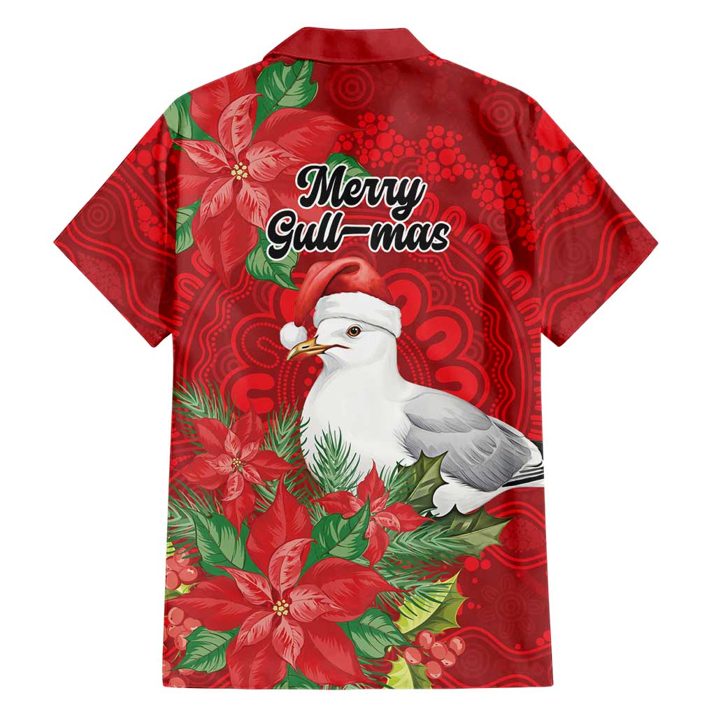 Australian Silver Gull Family Matching Tank Maxi Dress and Hawaiian Shirt Aboriginal Inspired Christmas - Aussie Hoodie