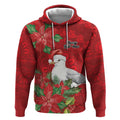 Australian Silver Gull Hoodie Aboriginal Inspired Christmas - Aussie Hoodie