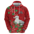 Australian Silver Gull Hoodie Aboriginal Inspired Christmas - Aussie Hoodie