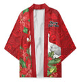 Australian Silver Gull Kimono Aboriginal Inspired Christmas - Aussie Hoodie