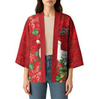 Australian Silver Gull Kimono Aboriginal Inspired Christmas - Aussie Hoodie