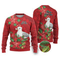 Australian Silver Gull Ugly Christmas Sweater Aboriginal Inspired Christmas - Aussie Hoodie