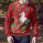Australian Silver Gull Ugly Christmas Sweater Aboriginal Inspired Christmas - Aussie Hoodie