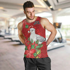 Australian Silver Gull Men Tank Top Aboriginal Inspired Christmas - Aussie Hoodie