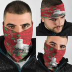 Australian Silver Gull Neck Gaiter Aboriginal Inspired Christmas - Aussie Hoodie