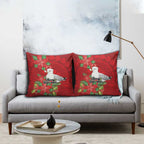 Australian Silver Gull Pillow Cover Aboriginal Inspired Christmas - Aussie Hoodie