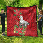 Australian Silver Gull Quilt Aboriginal Inspired Christmas - Aussie Hoodie