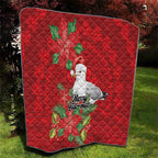 Australian Silver Gull Quilt Aboriginal Inspired Christmas - Aussie Hoodie