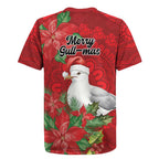 Australian Silver Gull Rugby Jersey Aboriginal Inspired Christmas - Aussie Hoodie