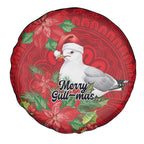 Australian Silver Gull Spare Tire Cover Aboriginal Inspired Christmas - Aussie Hoodie