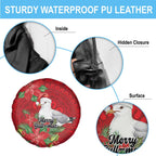 Australian Silver Gull Spare Tire Cover Aboriginal Inspired Christmas - Aussie Hoodie