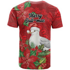 Australian Silver Gull T Shirt Aboriginal Inspired Christmas - Aussie Hoodie