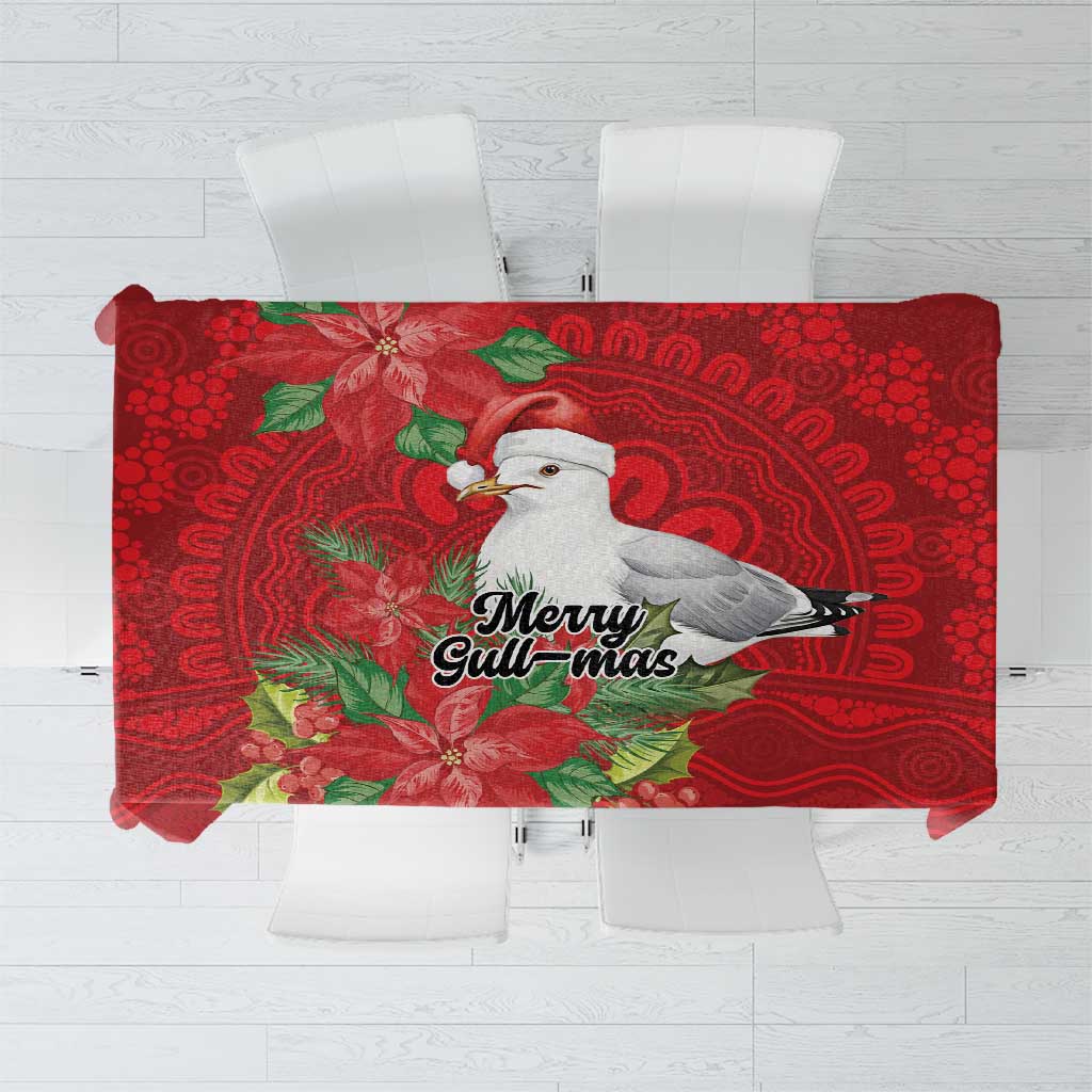 Australian Silver Gull Tablecloth Aboriginal Inspired Christmas - Aussie Hoodie