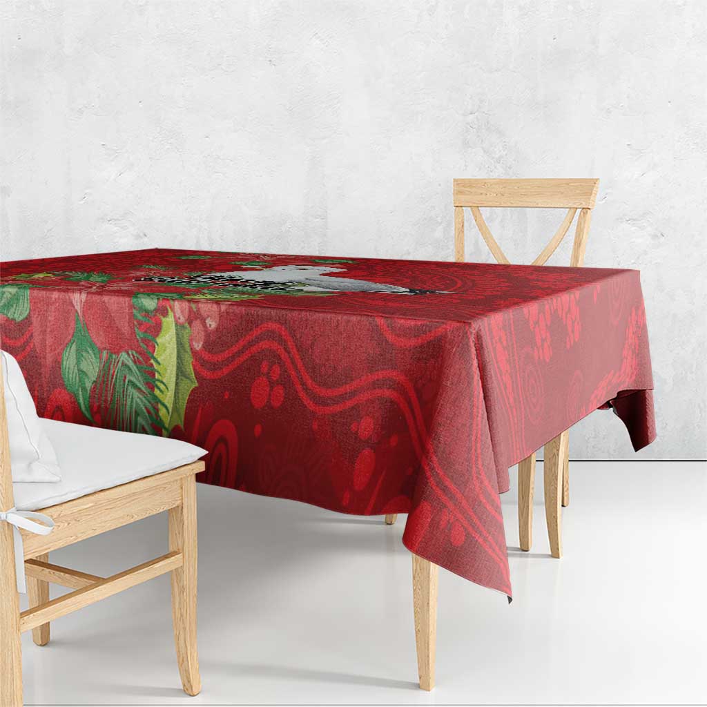 Australian Silver Gull Tablecloth Aboriginal Inspired Christmas - Aussie Hoodie