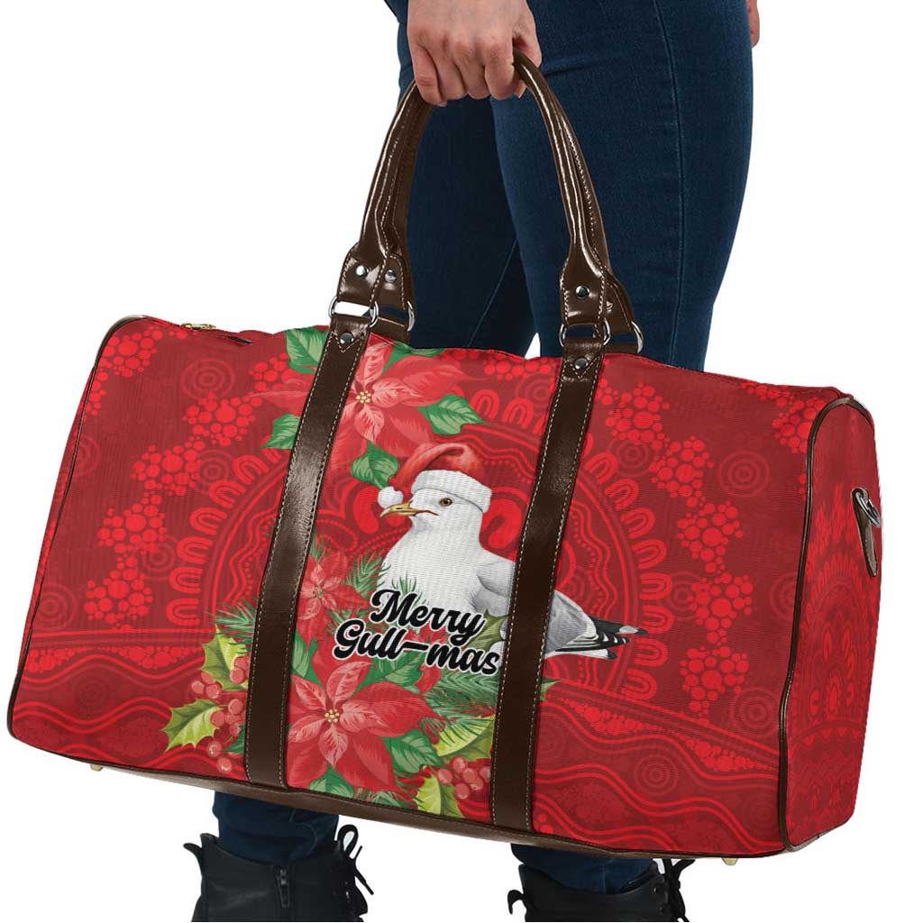 Australian Silver Gull Travel Bag Aboriginal Inspired Christmas - Aussie Hoodie