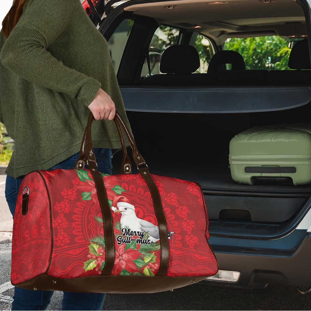 Australian Silver Gull Travel Bag Aboriginal Inspired Christmas - Aussie Hoodie