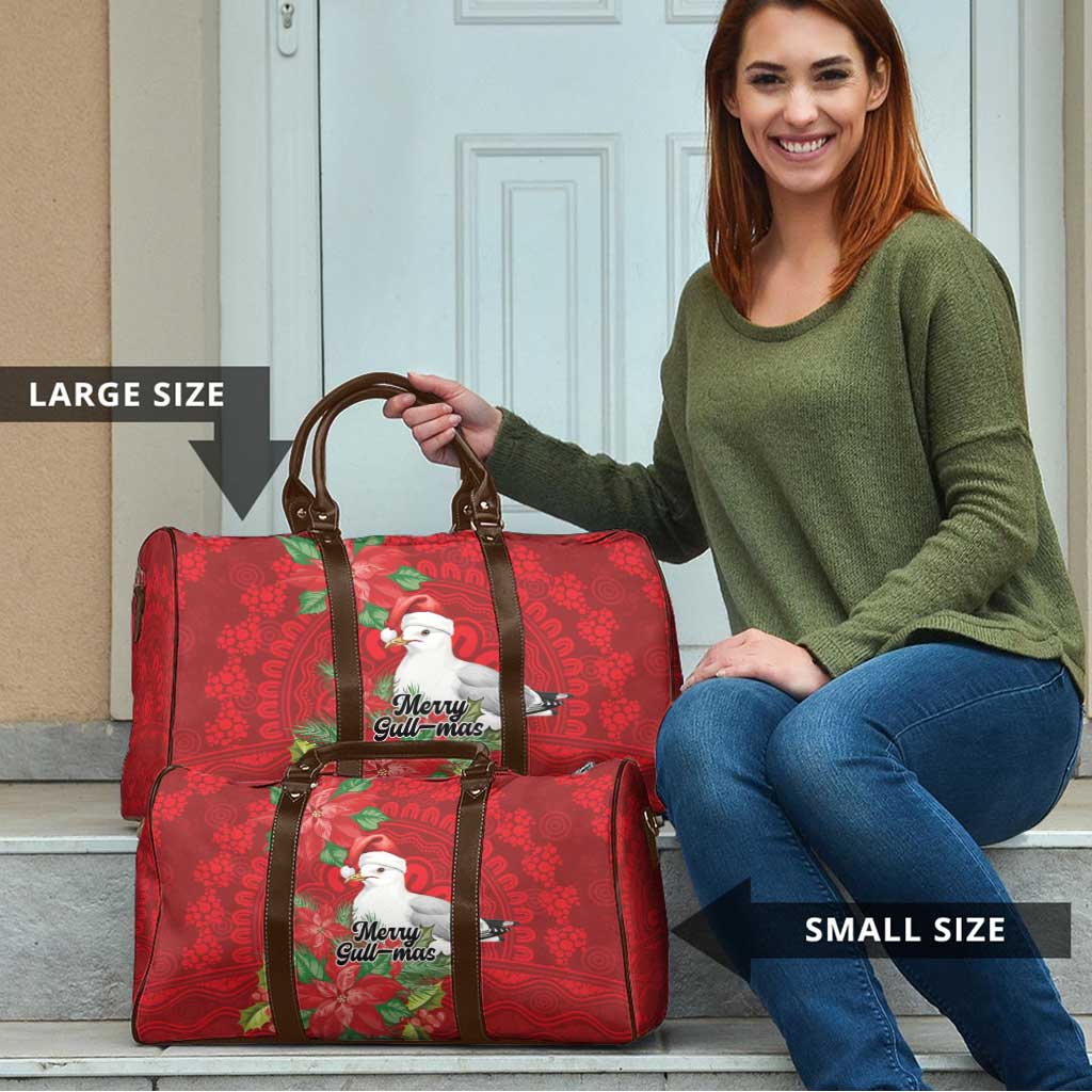 Australian Silver Gull Travel Bag Aboriginal Inspired Christmas - Aussie Hoodie