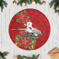 Australian Silver Gull Tree Skirt Aboriginal Inspired Christmas - Aussie Hoodie
