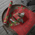Australian Silver Gull Wrapping Paper Aboriginal Inspired Christmas - Aussie Hoodie