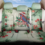 Watercolor Floral Crimson Rosella Back Car Seat Cover It’s Aussie Christmas Time! - Aussie Hoodie