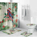 Watercolor Floral Crimson Rosella Bathroom Set It’s Aussie Christmas Time! - Aussie Hoodie