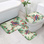 Watercolor Floral Crimson Rosella Bathroom Set It’s Aussie Christmas Time! - Aussie Hoodie