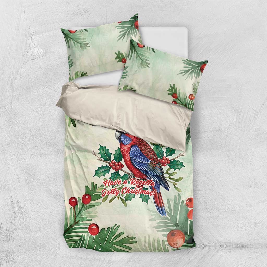 Watercolor Floral Crimson Rosella Bedding Set It’s Aussie Christmas Time! - Aussie Hoodie